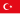 Röd flagga med en vit stjärna och halvmåne symbol som representerar Turkiets nationalflagga, symboliserar turkisk identitet och kultur.