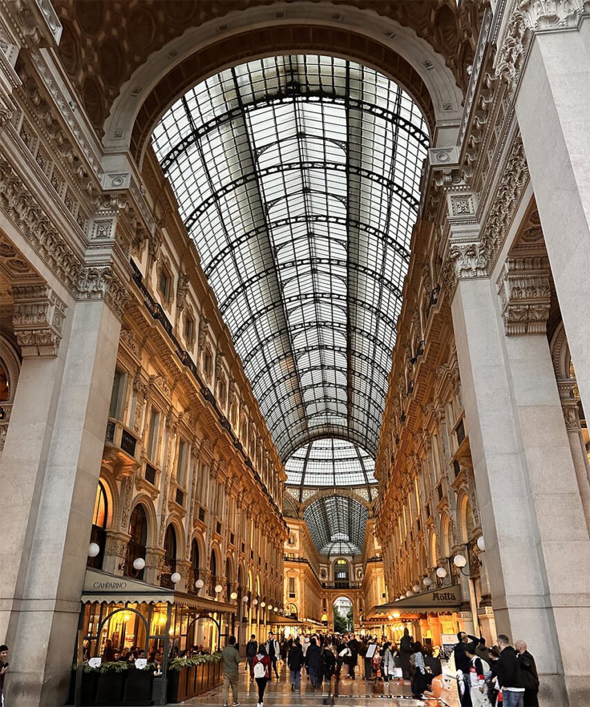 Galleria Vittorio Emanuele II – ett shoppingparadis under glas!