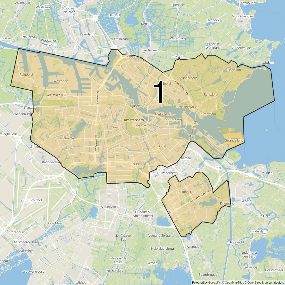 Amsterdam distrikt