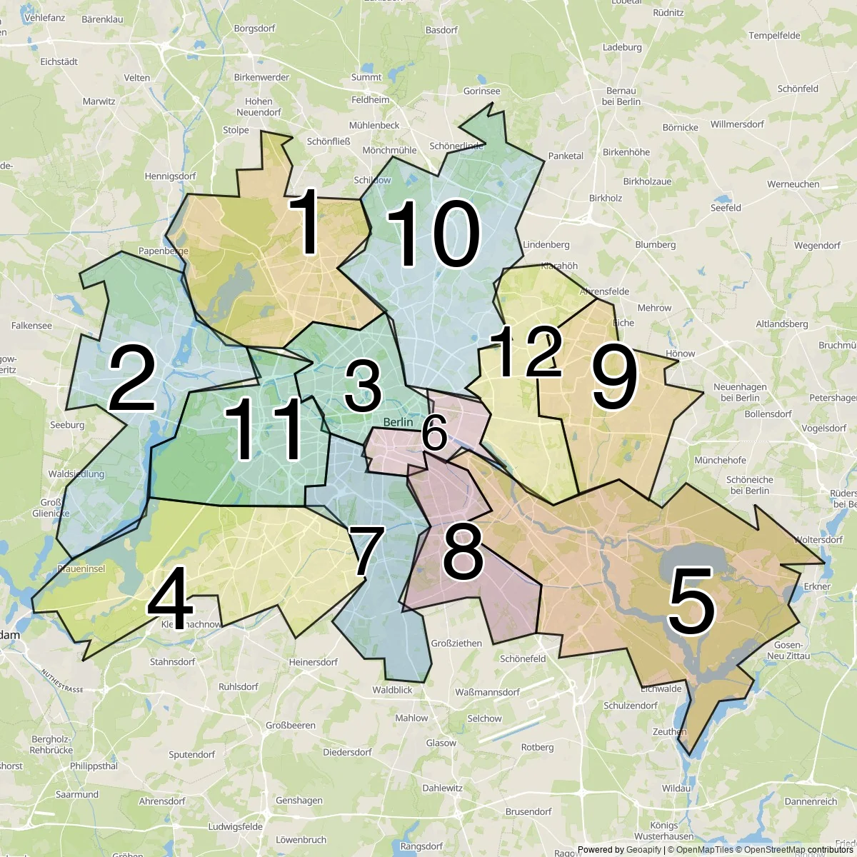 Berlin stadsdelar