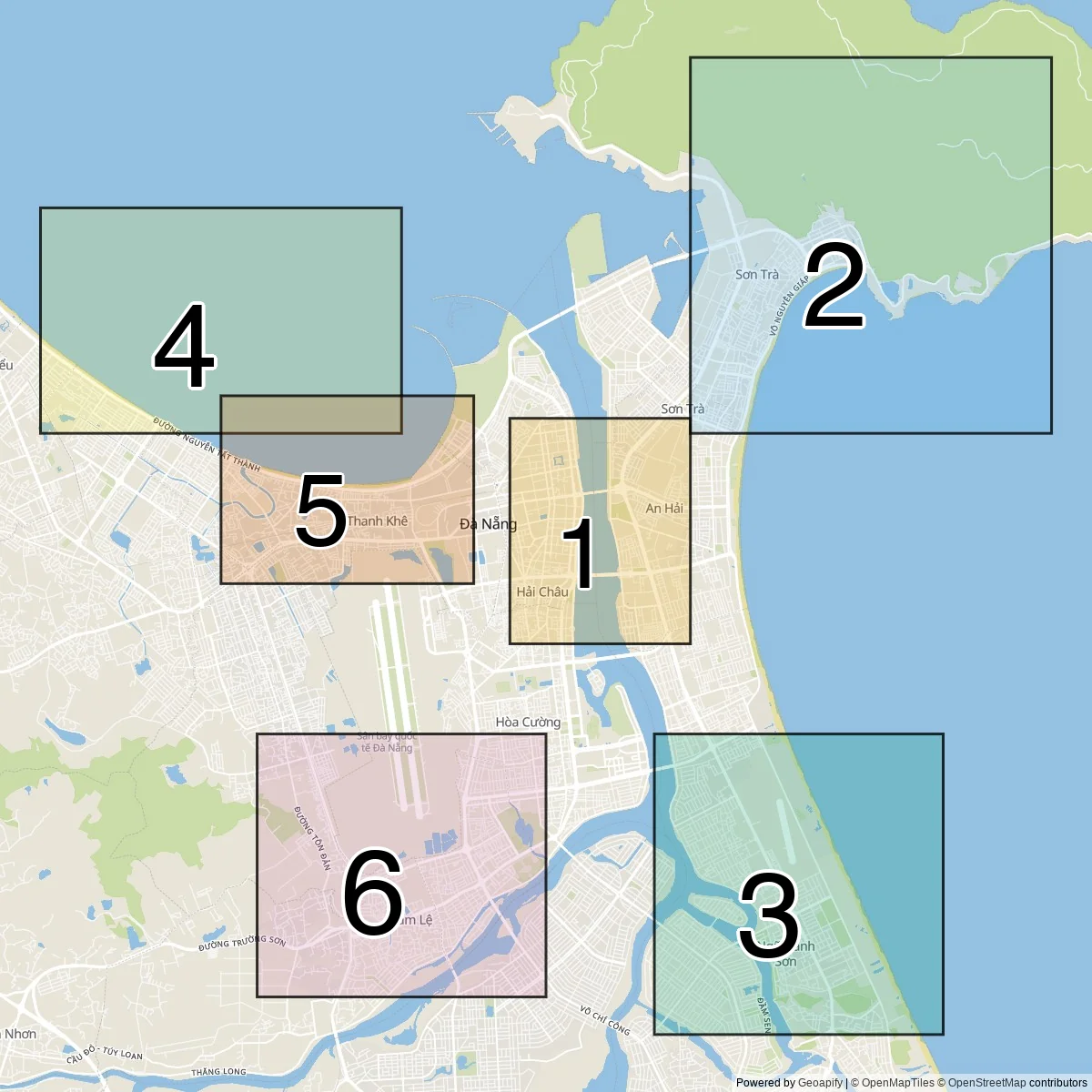 Da Nang stadsdistrikt