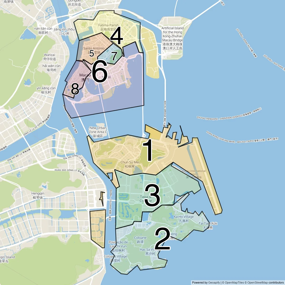 Macao församlingar